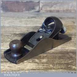 Vintage Stanley England No: 220 Block Plane - Fully Refurbished Ready To Use