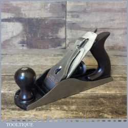 Good Vintage Stanley England No: 4 Smoothing Plane - Fully Refurbished