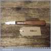 Small Vintage Leatherworking Craft Knife Rosewood Handle - Sharp Ready For Use