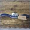 Vintage Record Tools No: 051 Flat Soled Metal Spokeshave - Good Condition
