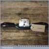 Vintage Stanley No: 151 Flat Soled Adjustable Metal Spokeshave - Good Condition