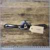 Vintage Stanley England No: 64 Flat Soled Steel Spokeshave - Good Condition