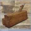 Large 19th Century Vintage Grecian Ogee Moulding Plane - Good Condition