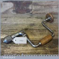 Vintage Stanley No: 144 Beech Wood Ratchet Brace 10” Sweep - Good Condition