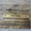 Vintage Hockley Abbey Mahogany Brass 6” Level Clear Bubble - Good Condition