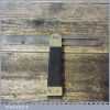 Vintage Ebony And Brass 8” Sliding Bevel - Good Condition