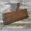 Antique John Cox 1812-43 ½” Hollow Moulding Plane - Good Condition