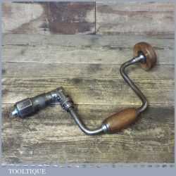 Vintage Carpenters Ratchet Brace With 12” Swing - Good Condition