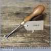 Vintage Upholsterers Tack Lifting Removal Tool - Beech Wood Handle