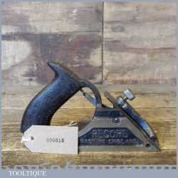 Vintage Record No: 078 Special Chisel Plane - Refurbished Ready For Use