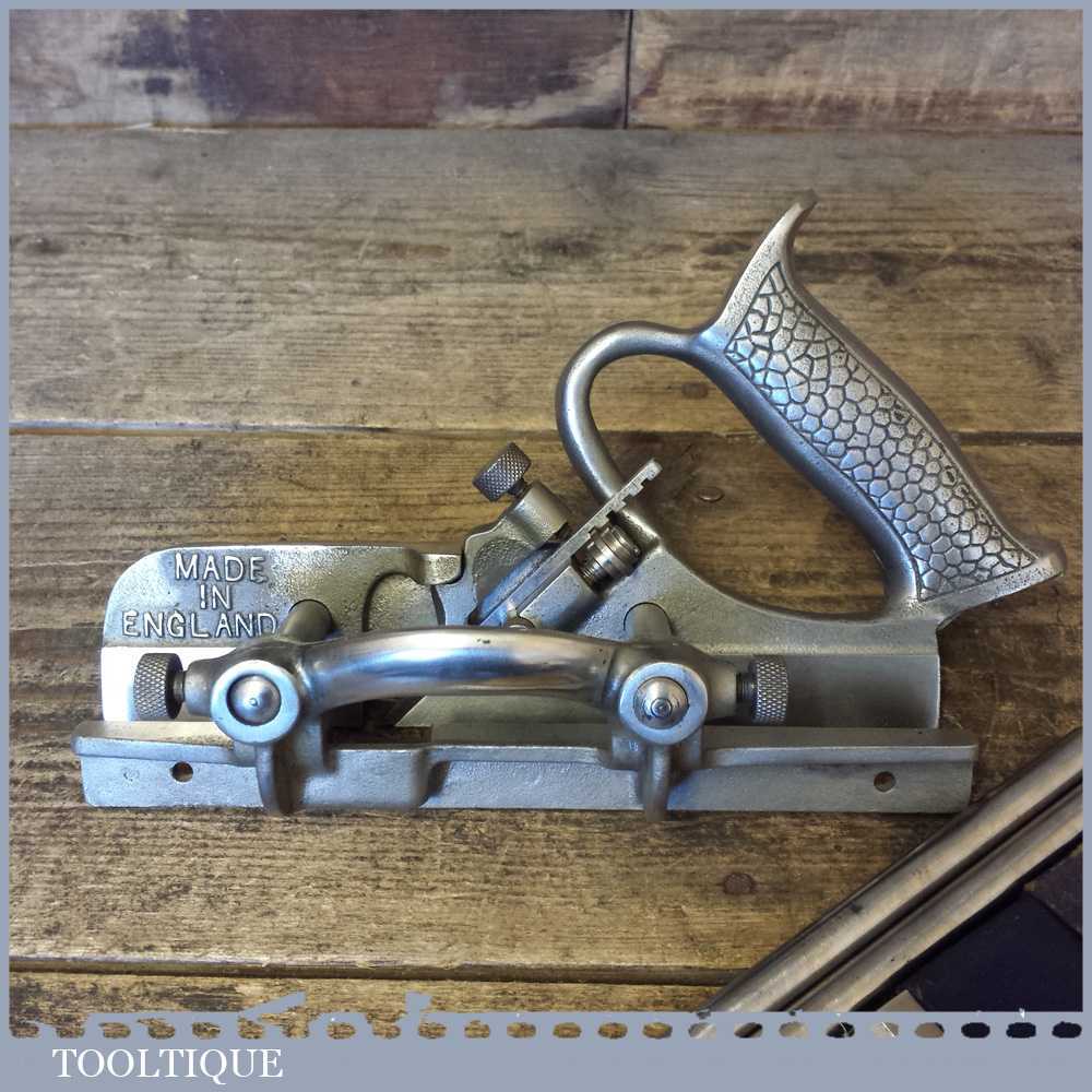 Vintage Record No 044 Plough Plane Complete 8 Cutters Fully