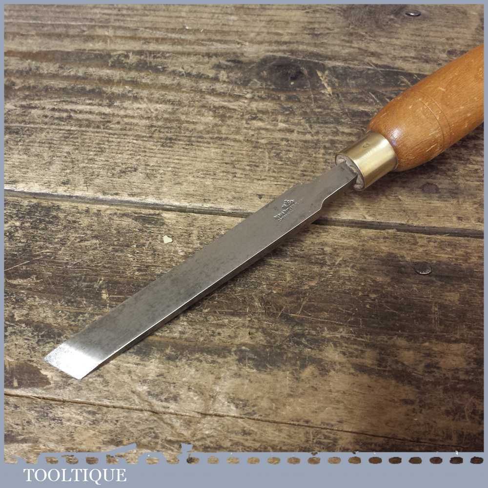 Vintage Marples & Sons Shamrock Cast Steel ½” Flat Woodturning