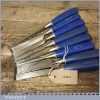 Vintage Set Of Marples Woodworking Chisels Bevel Edge Firmer Mortice - No Reserve