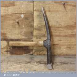 Vintage Chas (Charles) Thomas Large 13” Stone Masons Hammer - Refurbished