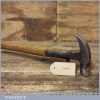 Vintage Carpenters Strapped Claw Hammer - Good Condition