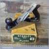 Vintage Boxed Stanley No:  3 Smoothing Plane - Fully Refurbished Ready For Use