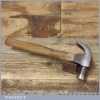 Vintage Carpenters Claw Hammer With Wooden Handle - Good Condition