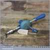 Vintage Footprint Egg Beater Hand Drill With 5/16 ths Chuck And Key