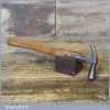 Antique Blacksmiths Handmade Rustic Carpenters Strapped Claw Hammer