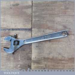 Vintage Pair 12” King Dick Chrome Vanadium Adjustable Spanner - Good Condition