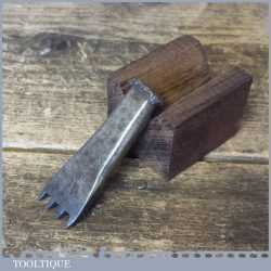 Vintage Heavy Duty Leatherworking Pricking Iron Punch - Good Condition