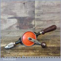 Vintage Stanley No: 803 Egg Beater Hand Drill Keyless Chuck - Refurbished