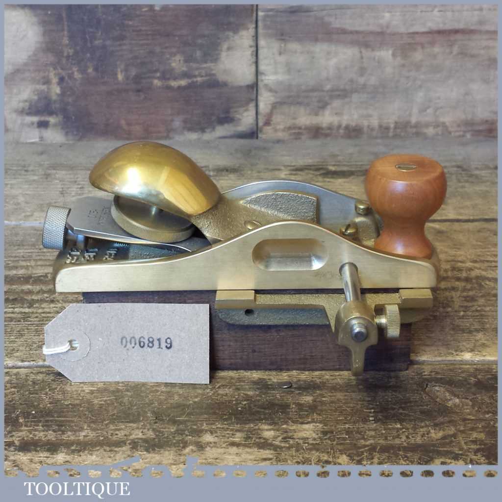 Lie Nielsen No. 140 Left Hand Skew Block Plane Good Original