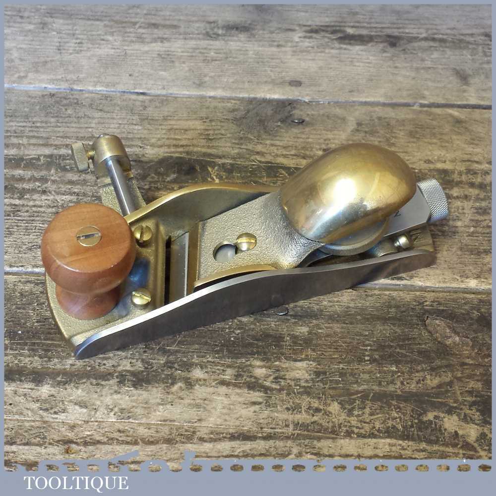 Lie Nielsen No. 140 Left Hand Skew Block Plane Good Original Condition Tooltique