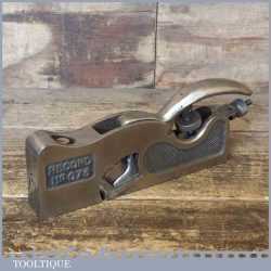 Vintage Record Tools No: 073 Shoulder Plane - Fully Refurbished