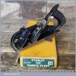 Vintage Boxed Stanley England No: 78 Duplex Rabbet Plane - Good Condition