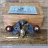 Vintage Record No: 071 Router Hand Plane Complete 3 Cutters - Good Condition