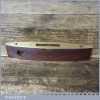 Vintage John Rabone 6” Rosewood & Brass No: 1325 Boat Level - Good Condition