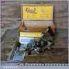 Vintage Boxed Record No: 405 Multi Combination Plough Plane - Good Condition