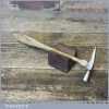 Vintage Jewellers Watchmakers Miniature Cross Pein Hammer Oak Handle - Good Condition