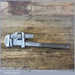 Vintage Record Tools 14” Drop Forged Stilson Pipe Grips - Cleaned For Use
