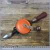 Vintage Stanley No: 805 Single Pinion Egg Beater Hand Drill Keyless Chuck - Good Condition