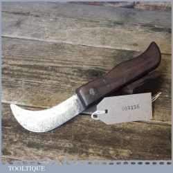 Vintage Saddlers Or Cobblers Leatherworking Craft Knife - Good Condition