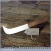 Vintage Sheffield Made Saddlers Or Cobblers Leatherworking Craft Knife - Good Condition