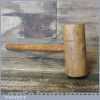 Vintage Monument UK Mallet With Boxwood Head - Good Condition