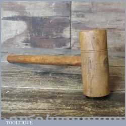 Vintage Monument UK Mallet With Boxwood Head - Good Condition