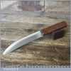 Sharp Vintage Gardeners Knife With Wooden Grip Handle - Good Condition