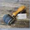 Vintage 2” Wide Check Graining Roller Tool By Ridgely Of England - Good Condition