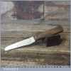 Vintage Warranted Leatherworking Knife - Good Sharp Condition