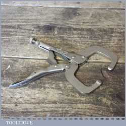 Vintage Genuine Pettersen Dewitt USA Vise-Grip 6R Locking Pliers - Good Condition