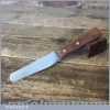 Vintage Warranted Leatherworking Knife - Good Sharp Condition