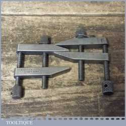Vintage Pair 2” Moore & Wright Engineers Toolmakers Clamps - Good Condition