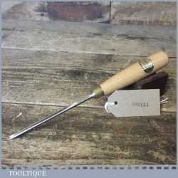 3/16” Ashley Isles Straight Woodcarving Gouge Chisel With No: 9 sweep - Good Condition