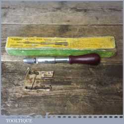 Vintage Boxed Stanley No: 135a Yankee Pump Action Screwdriver With 3 No: Ends