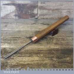 Vintage Robert Sorby 3/8” Deep Bowl Gouge Woodturning Chisel - Good Condition