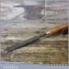 Vintage Melhuish 1” Cast Steel Skew Flat Woodturning Chisel - Good Condition